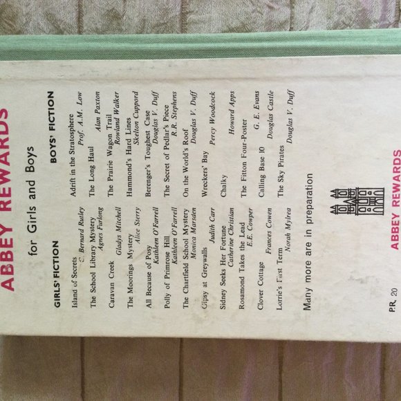 LORRIE'S FIRST TERM ~ NORAH MYLREA ~ ABBEY REWARDS HARD COVER BOOK - Picture 5 of 5